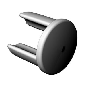 Abdeckkappe für Sitzrohr hinten (Paar) für Rollator Dietz Taima