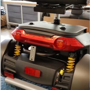 Kennzeichenhalter Bischoff und Bischoff für Elektromobile Centuro