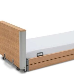 Holzhaube zur Verkleidung der Fahrgestelle Burmeier für Pflegebett Lenus