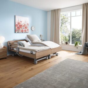 Burmeier Pflegedoppelbett Regia Easy-Switch Partner