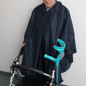 Regenponcho für Rollator