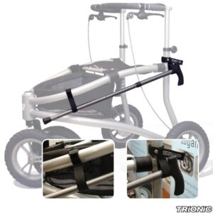 Stockhalter Trionic für Veloped Rollatoren