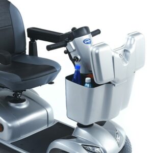 Wertsachenbox SILBER (abschließbar) für Invacare Elektromobile