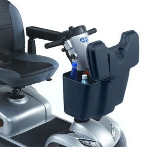 Wertsachenbox BLAU (abschließbar) für Invacare Elektromobile