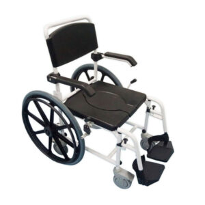 Russka Dusch-Toilettenrollstuhl mit 24"-Rädern