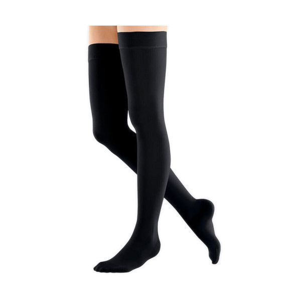 Bauerfeind VenoTrain soft AG CCL2 Schenkelstrümpfe Noppenhaftband 6