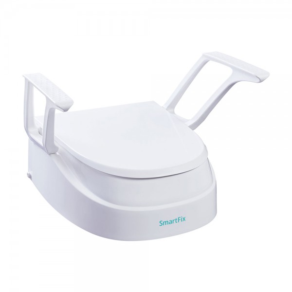 Dietz SmartFix Toilettensitzerhöhung mit Armlehnen 1 Dietz SmartFix Toilettensitzerhöhung mit Armlehnen