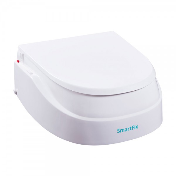 Dietz SmartFix Toilettensitzerhöhung ohne Armlehnen 1 Dietz SmartFix Toilettensitzerhöhung ohne Armlehnen