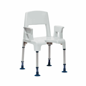 Aquatec Pico Duschstuhl mit Armlehnen und Rückenlehne