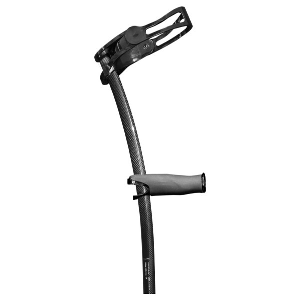 INDESmed Unterarm-Gehstütze Carbon geschlossene Armschelle 1 INDESmed Unterarm-Gehstütze Carbon geschlossene Armschelle