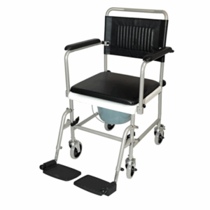 Drive medical Toilettenrollstuhl TRS 130 - pulverbeschichtet