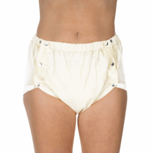 Suprima Inkontinenz-Slip PVC mit verstellbarem Beingummi in Milch