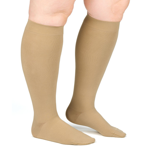 Compressana Free extra kurz CCL2 Kompressionsstrümpfe mit Noppenhaftband 1 Compressana Free extra kurz CCL2 Kompressionsstrümpfe mit Noppenhaftband