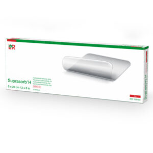 L&R Suprasorb H Hydrokolloid-Verband Dünn 5x20 cm (10 Stk.)