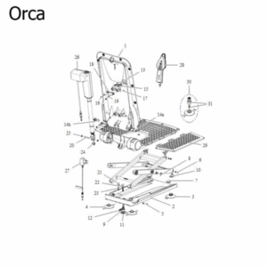Ersatzteile Aquatec Orca und Orca XL