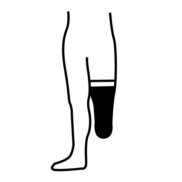 Juzo Kompressions Unterschenkel Stumpfstrumpf Noppenhaftrand 1 Juzo Kompressions Unterschenkel Stumpfstrumpf Noppenhaftrand