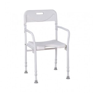 RFM Faltbarer Duschstuhl mit Rückenlehne