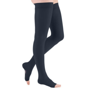 mediven plus CCL2 AG Schenkelstrümpfe kurz (62-71 cm) o. Fußspitze Trikotabschlussrand