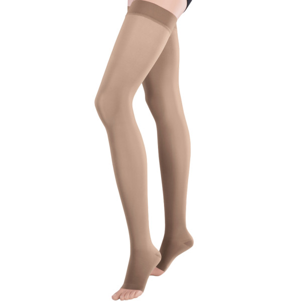 Juzo Inspiration AG CCL1 Schenkelstrümpfe offene Fußspitze Balancehaftrand 1 Juzo Inspiration AG CCL1 Schenkelstrümpfe offene Fußspitze Balancehaftrand