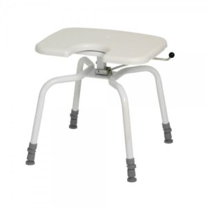 Nordic 360° Drehbarer Duschhocker PRACTICE mit Intimausschnitt