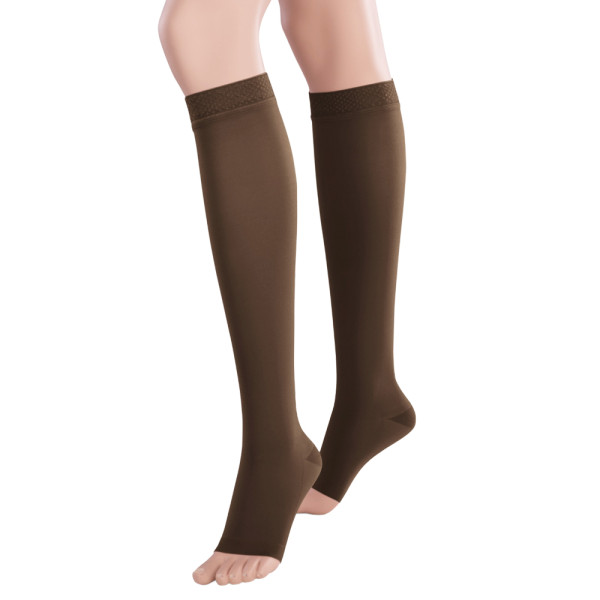 Juzo Inspiration AD CCL2 Kompressionsstrümpfe offene Fußspitze Trikotabschlussrand 1 Juzo Inspiration AD CCL2 Kompressionsstrümpfe offene Fußspitze Trikotabschlussrand