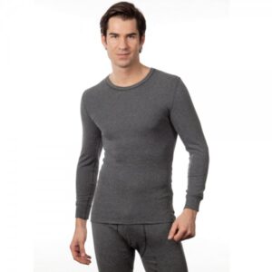 Medima Herren Langarm Hemd Angora Baumwolle