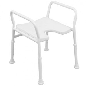 Russka Aluminium Duschhocker mit Armlehnen