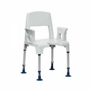 Aquatec Pico Duschstuhl mit Armlehnen und Rückenlehne