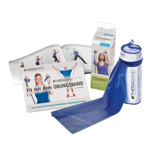 Thera-Band »Travel«, extra stark, blau 2,5 m Reiseetui 1 Thera-Band »Travel«, extra stark, blau 2,5 m Reiseetui