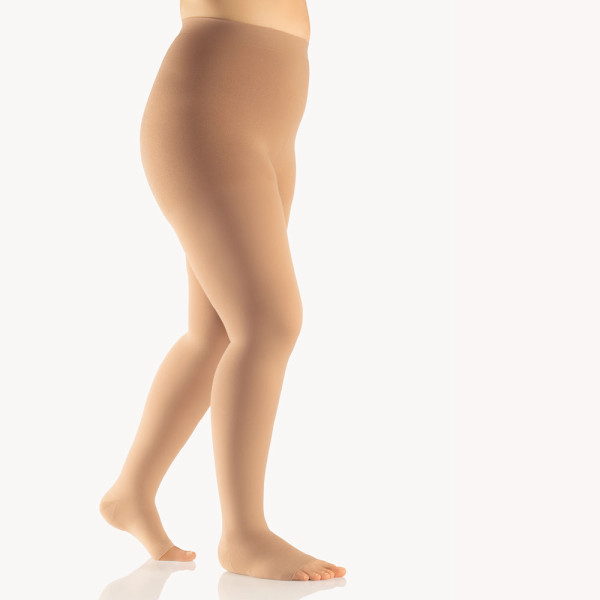 BORT AktiVen® Extra CCL2 AT Kompressionsstrumpfhose kurz offene Fußspitze 1 BORT AktiVen® Extra CCL2 AT Kompressionsstrumpfhose kurz offene Fußspitze