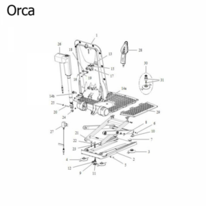 Ersatzteile Aquatec Orca und Orca XL