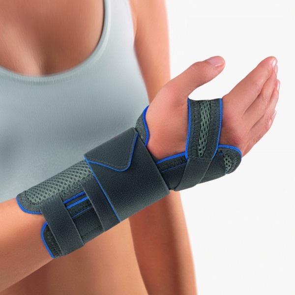 Bort ManuStabil® kurz Bandage Handgelenk grau 1 Bort ManuStabil® kurz Bandage Handgelenk grau