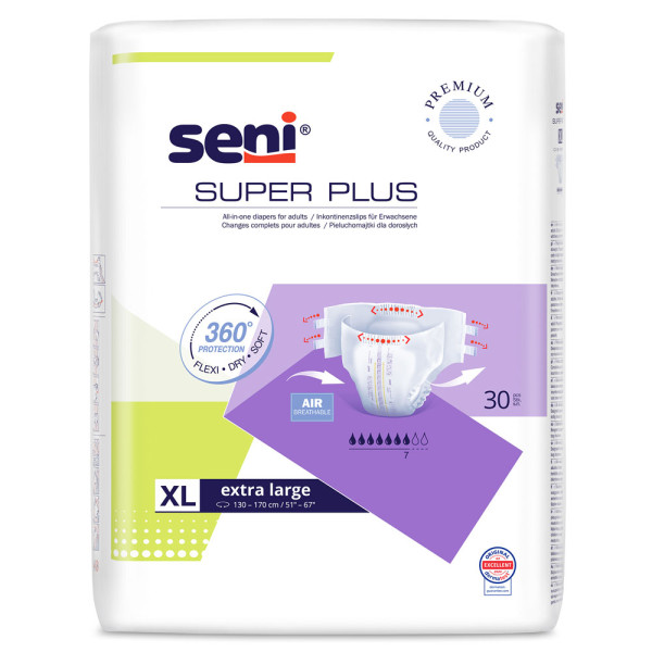 Seni Super Plus Extra Large (1x30 Stk.) 1 Seni Super Plus Extra Large (1x30 Stk.)