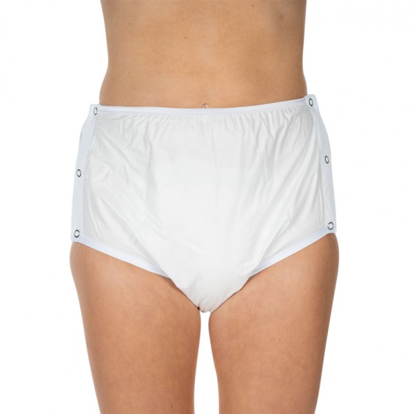 Suprima Inkontinenz-Slip knöpfbar aus PVC mit Innenfutter 1 Suprima Inkontinenz-Slip knöpfbar aus PVC mit Innenfutter