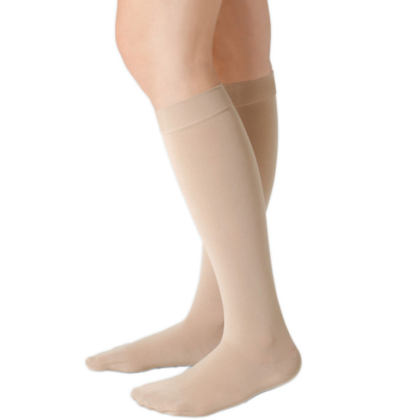 Juzo Soft AD CCL2 Kompressionsstrümpfe Trikotabschlussrand 1 Juzo Soft AD CCL2 Kompressionsstrümpfe Trikotabschlussrand