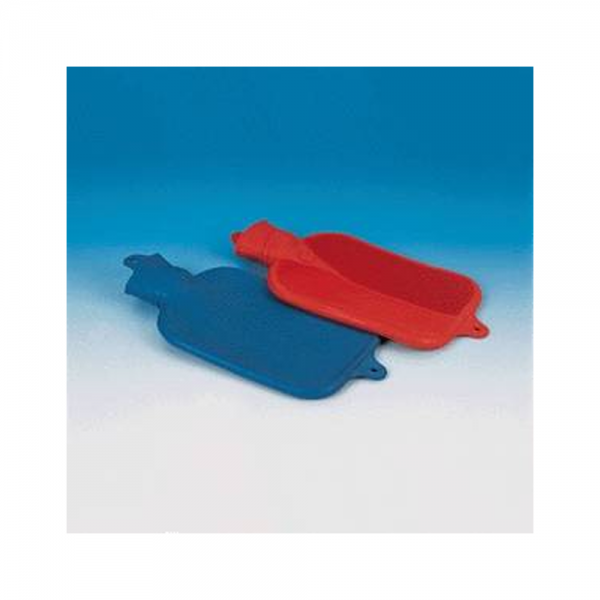 Wärmflasche aus Gummi, 2 Liter, einseitig lamelliert 1 Wärmflasche aus Gummi, 2 Liter, einseitig lamelliert