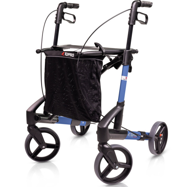 TOPRO Troja Original Black Series Leichtgewichtrollator 1 TOPRO Troja Original Black Series Leichtgewichtrollator