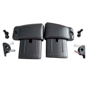 Gehäuse mit Höhenfeststellhebel rechts und links zum Rollator Let’s Fly