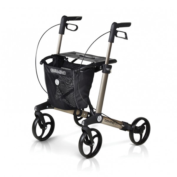 Sunrise Medical Gemino 30 Champagne Leichtgewichtrollator 1 Sunrise Medical Gemino 30 Champagne Leichtgewichtrollator