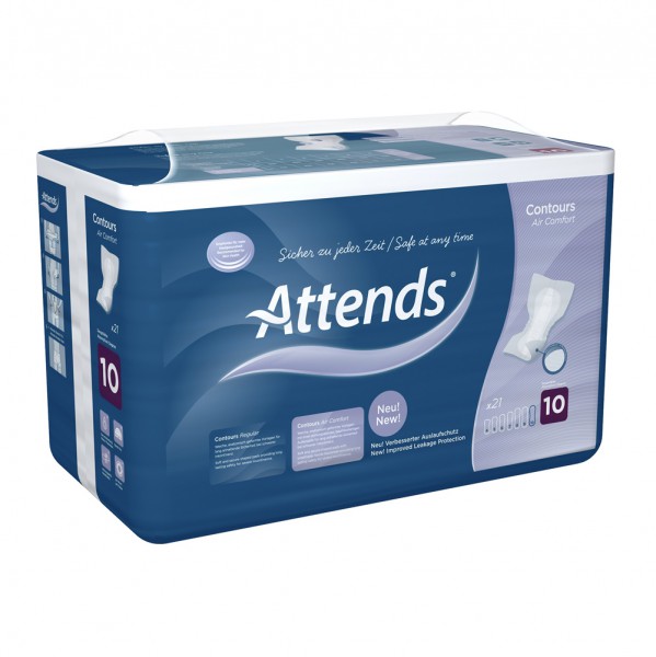 Attends Contours Air Comfort 10 (4x 21 Stück) 1 Attends Contours Air Comfort 10 (4x 21 Stück)