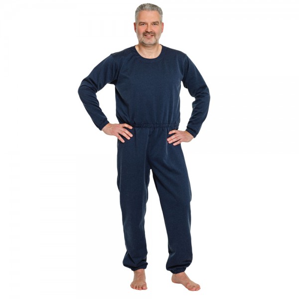 Suprima Pflegeoverall reißfest mit Sicherheitsknopf 1 Suprima Pflegeoverall reißfest mit Sicherheitsknopf