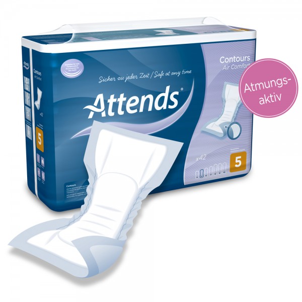 Attends Contours Air Comfort 5 (5x 42 Stück) 1 Attends Contours Air Comfort 5 (5x 42 Stück)