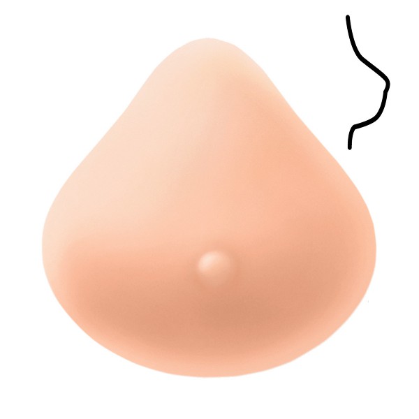 Amoena Energy 1S Comfort+ Brustprothese für flache Brustform 1 Amoena Energy 1S Comfort+ Brustprothese für flache Brustform