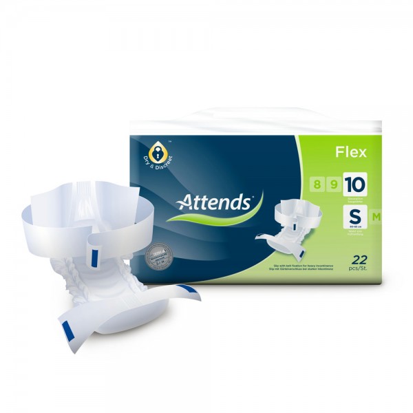 Attends Flex 10 Small (4x22 Stk.) 1 Attends Flex 10 Small (4x22 Stk.)