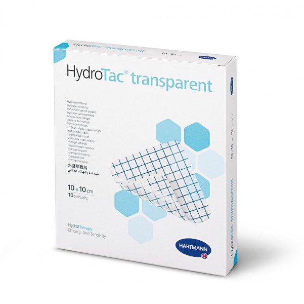 Hartmann HydroTac® transparent Hydrogelverband 10x20 cm (1x10 Stk.) 1 Hartmann HydroTac® transparent Hydrogelverband 10x20 cm (1x10 Stk.)
