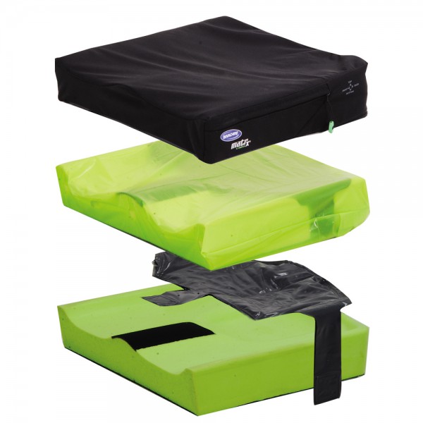 Invacare® Matrx® Libra Anti-Dekubitus Rollstuhlkissen 1 Invacare® Matrx® Libra Anti-Dekubitus Rollstuhlkissen