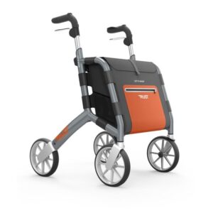 Let's Shop Rollator Trust Care, der Shopping Rollator, faltbar, grau