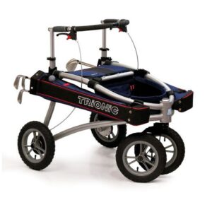 Veloped Golf 14er M Trionic (Körpergröße 155-194cm, Griffhöhe 77-97cm) marineblau/schwarz/rot Rollator