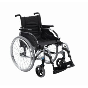 AUSSTELLER=Invacare Action2 NG Leichtgewichts-Rollstuhl, sicher und zuverlässig, bis 125 kg