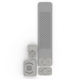 AirMini Halterung von Resmed zur Befestigung von AirMini, 3 Module für Wand, Nachtischschublade oder Bett